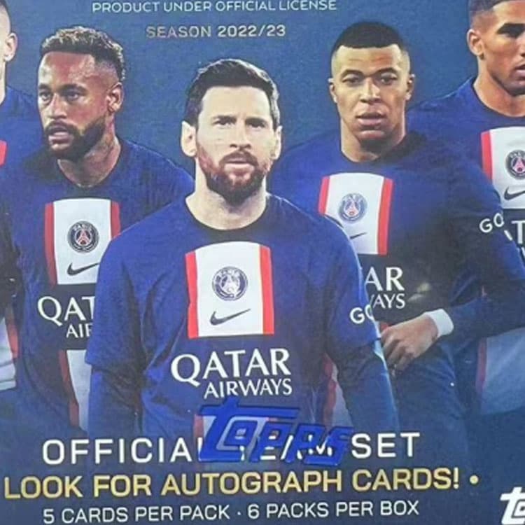 Коллекционные карточки Topps 2022-23 PARIS - изображение 4