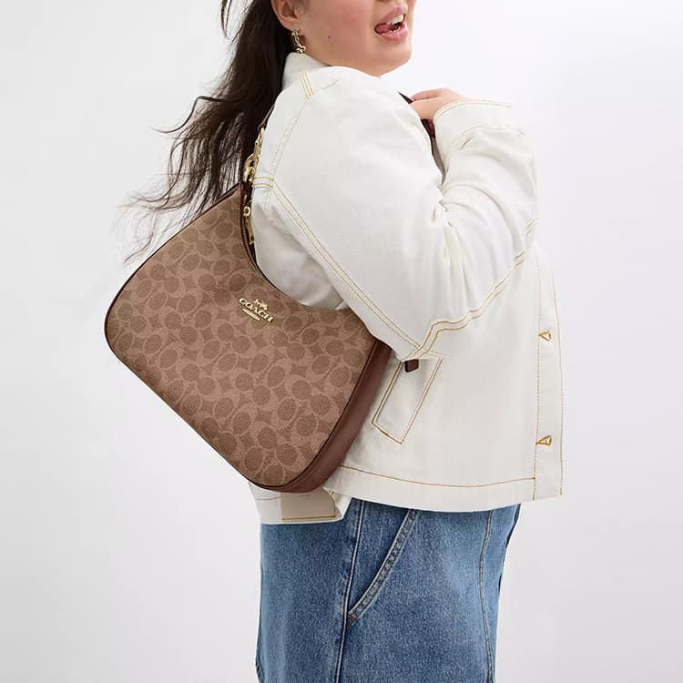 Сумка COACH Teri Signature 29 - изображение 5