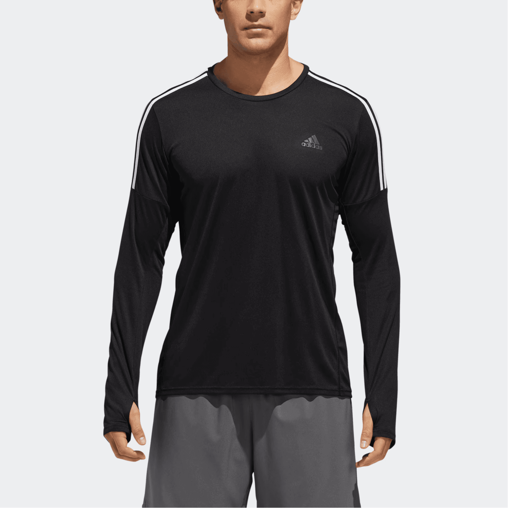 Футболка adidas RUNNING 3-STRIPES TEE T - изображение 3