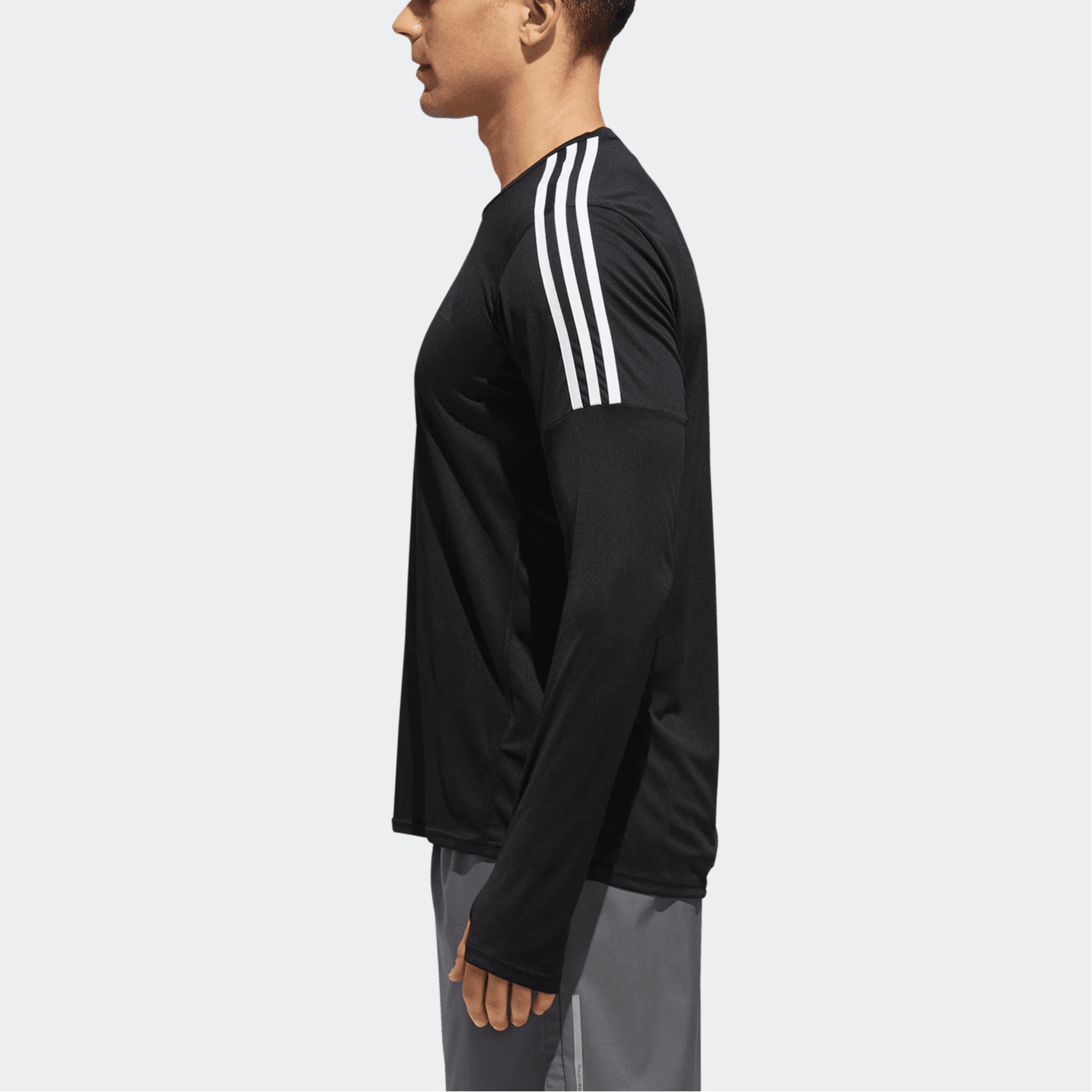 Футболка adidas RUNNING 3-STRIPES TEE T - изображение 6