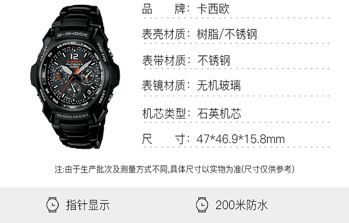 Часы CASIO G-SHOCK GW-2000BD-1A - изображение 5