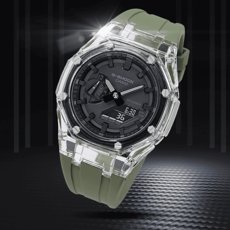 Часы Casio GA-2100-1A1 Black Warrior - изображение 3
