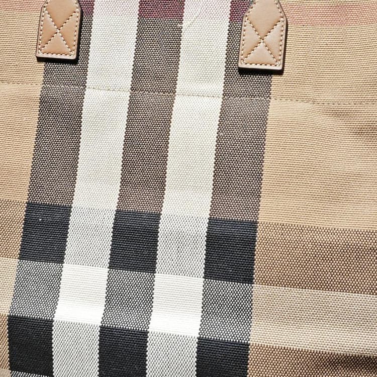 Мини-сумка Burberry Striped Cotton Tote Bag - изображение 7