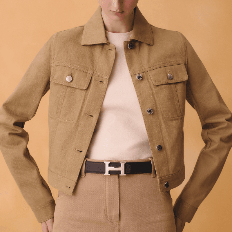 Ремень HERMES Togo 3.2cm - изображение 3