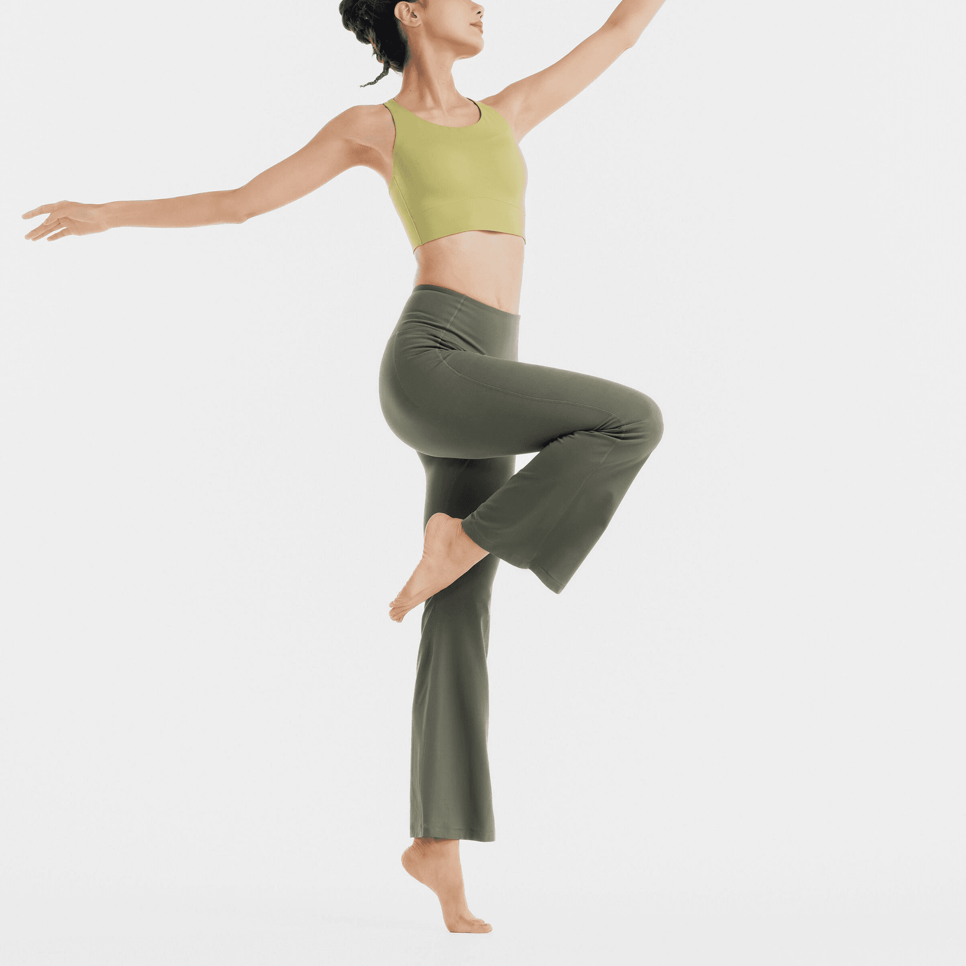 DECATHLON Спортивные брюки Женские Eriobotrya Japonica Желтые - изображение 6