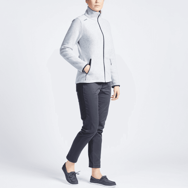 Куртка DECATHLON TRIBORD Яхтинг 100 Куртки и Пальто Женские Серый - изображение 3