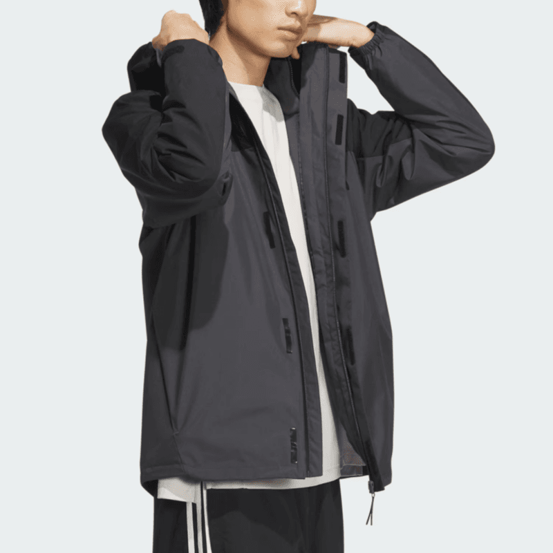 Куртка adidas THREE-IN-ONE FLEECE JACKET — фото 4