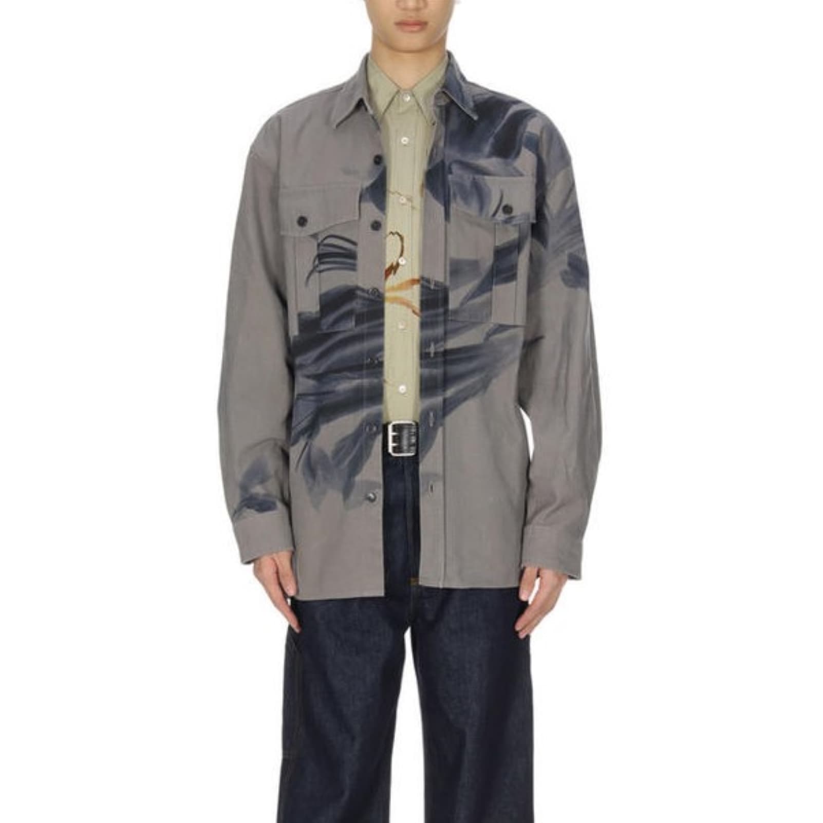 Рубашка DRIES VAN NOTEN FW25 - изображение 2