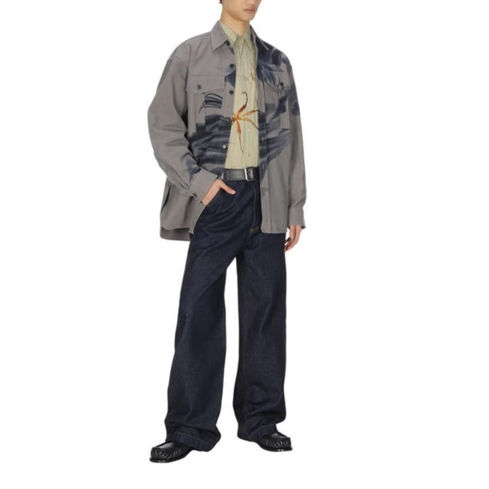 Рубашка DRIES VAN NOTEN FW25 - изображение 4