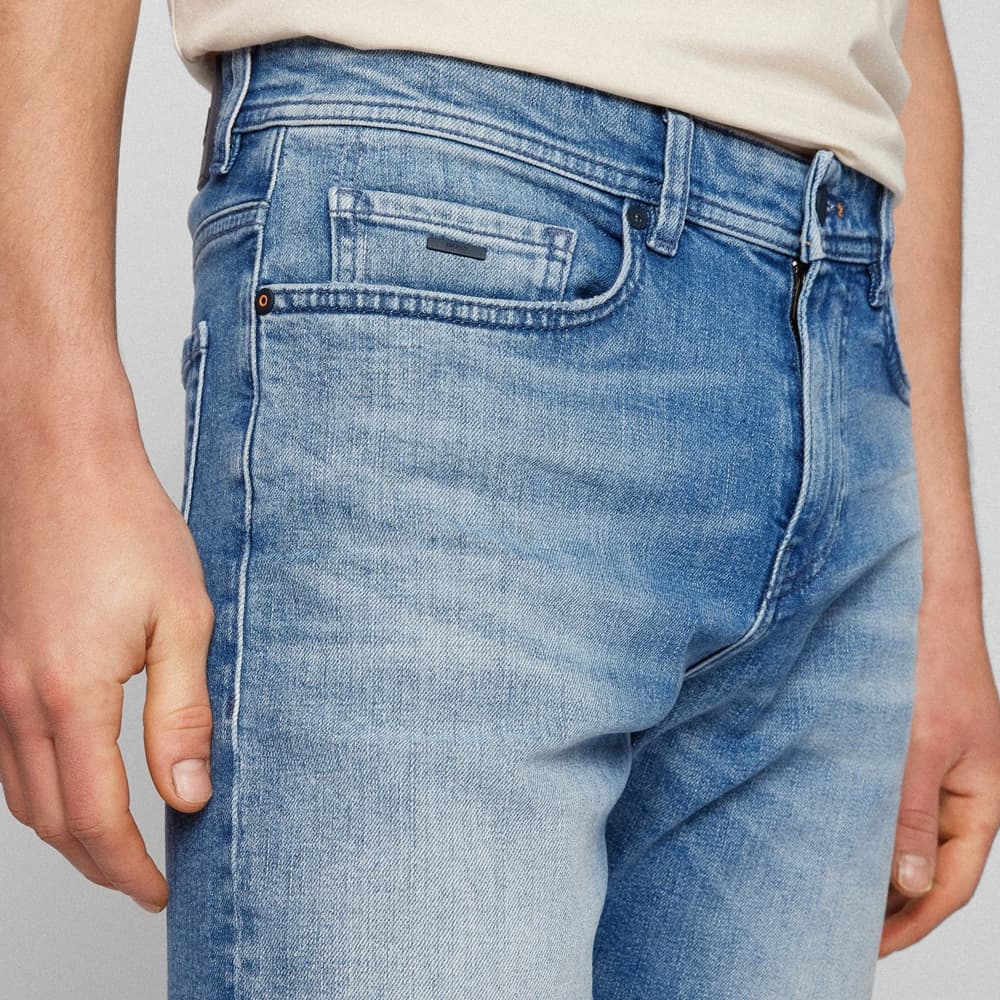 Джинсовые шорты HUGO BOSS SS22 - изображение 5