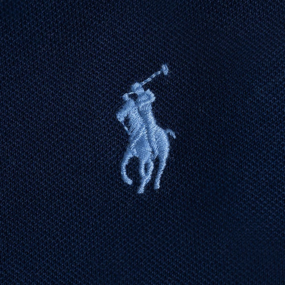 Кофта Polo Ralph Lauren Long Sleeve Polo Navy — фото 3