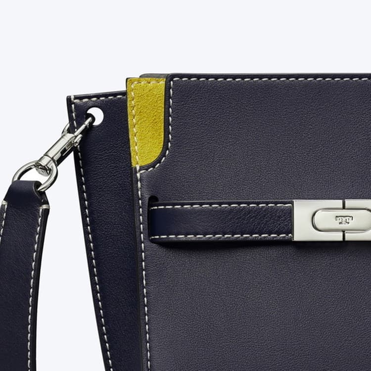 Сумка через плечо Tory Burch Lee Radziwill 18 Navy - изображение 4