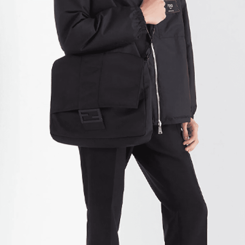 Зимняя куртка пуховик FENDI SS22 logo - изображение 6