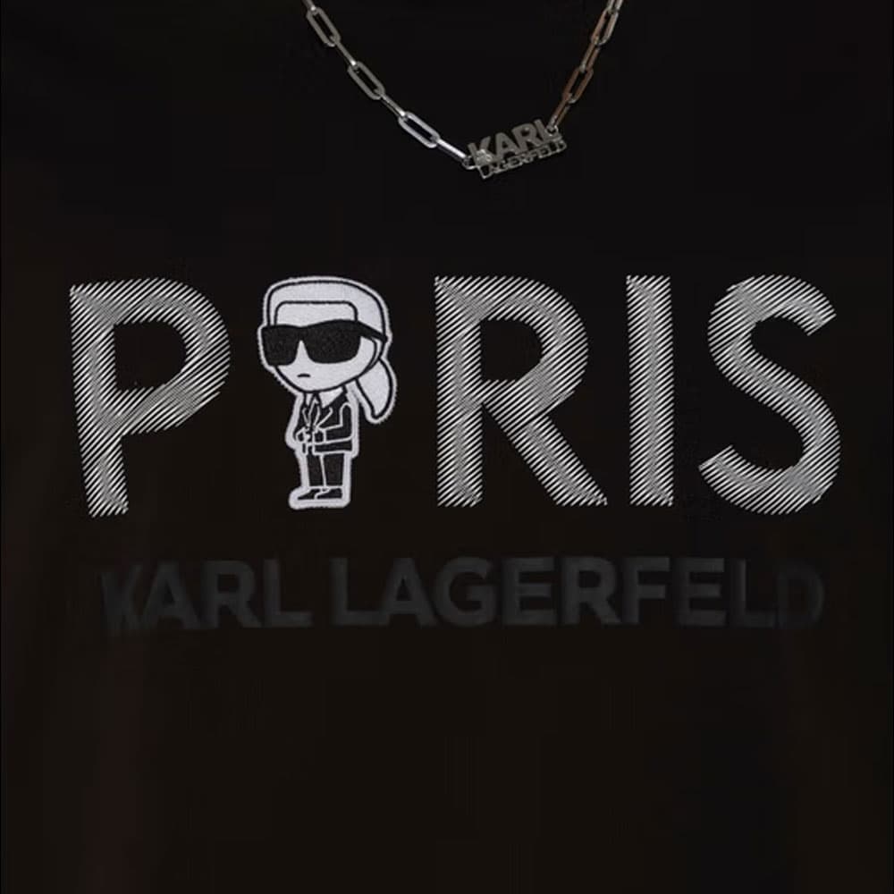 Футболка KARL LAGERFELD FW25 LOGOT - изображение 4