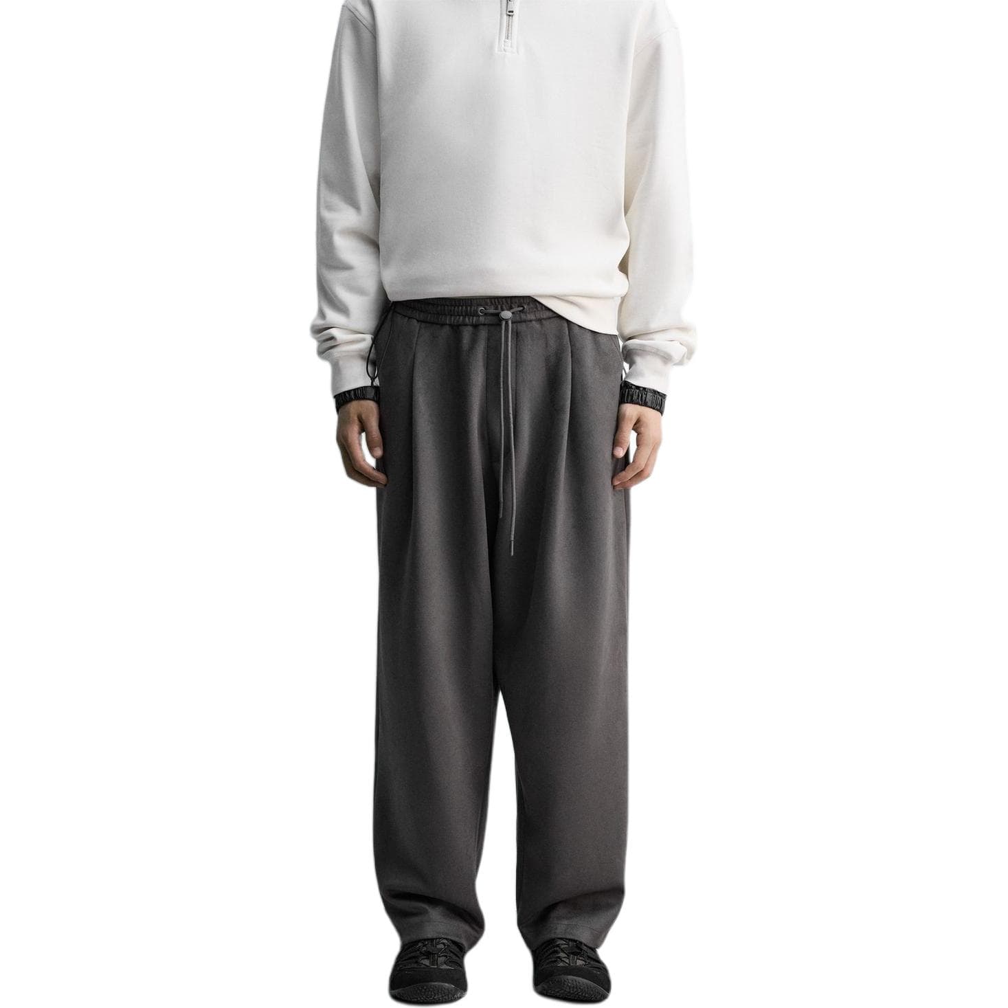 Штаны ZARA Gray Men's Casual Pants ZARA Серый Мужской Повседневный Брюки - изображение 4