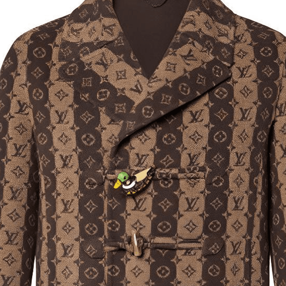 Пальто LOUIS VUITTON x NIGO2 LV2 SS22 Coat Brown - изображение 6