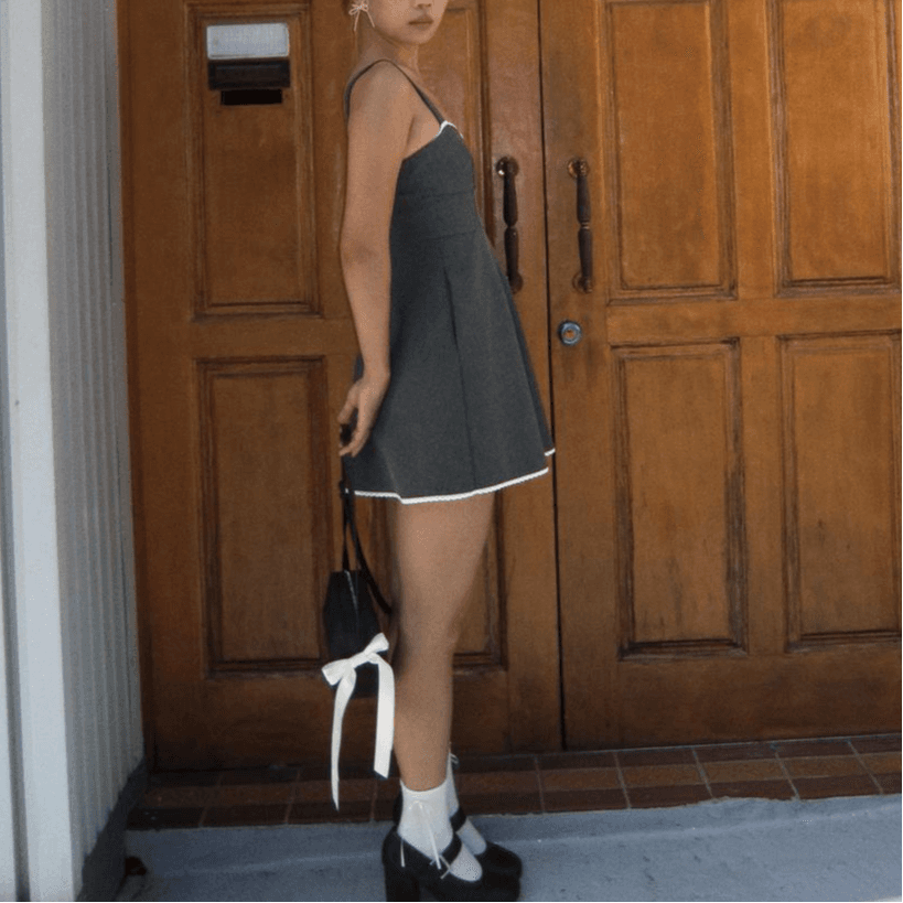 Zara Mini Dress Grey - изображение 5