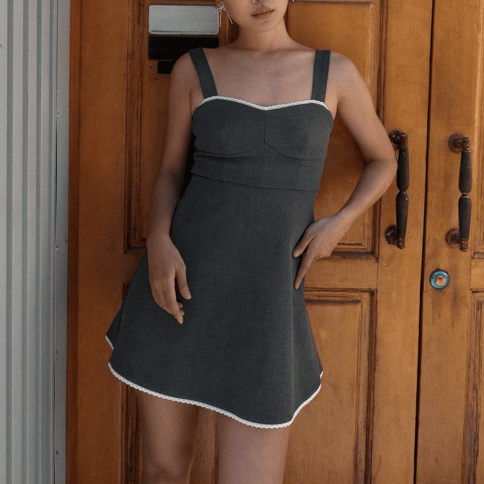 Zara Mini Dress Grey - изображение 3