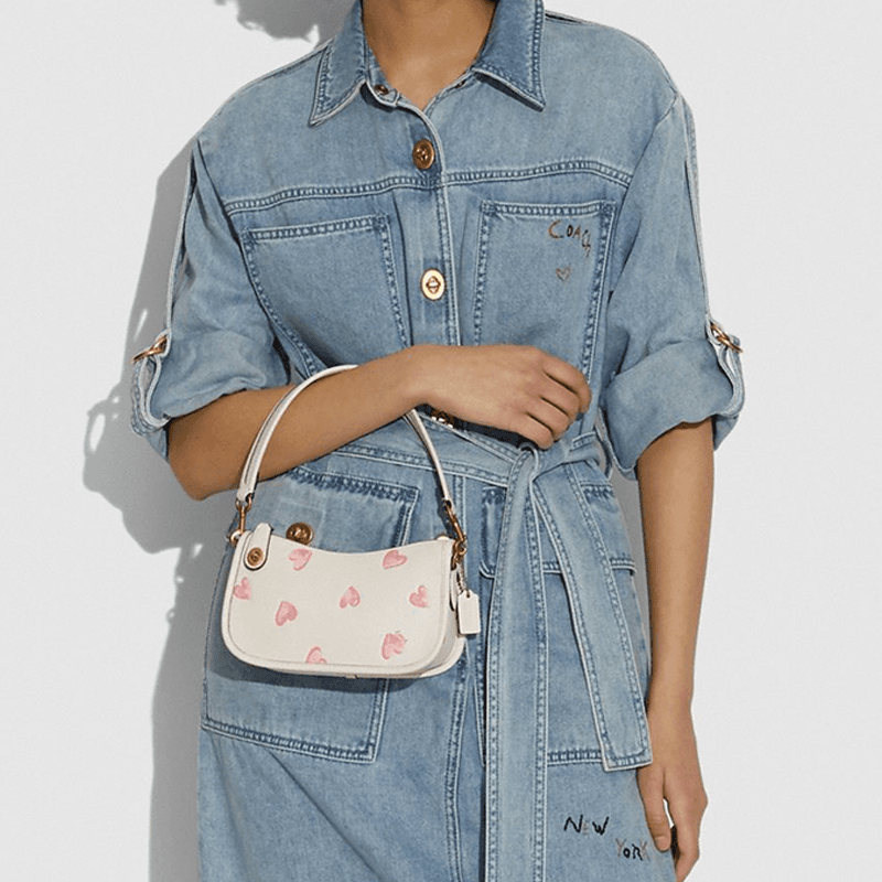 Мини-сумка COACH Swinger 20 - изображение 5