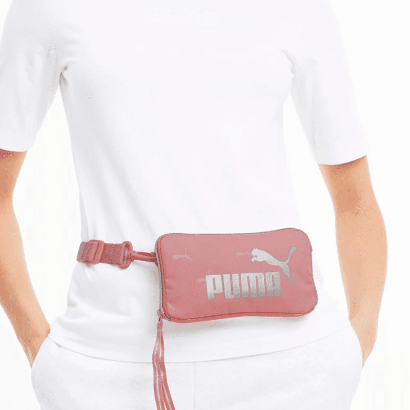 Поясная сумка Puma Colorblock Mini Shoulder Bag Pink Purple - изображение 6
