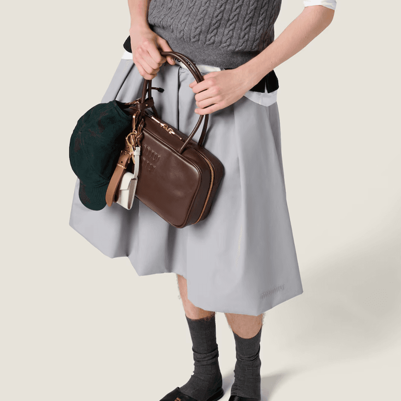 Мини-сумка Miu Miu Beau - изображение 5