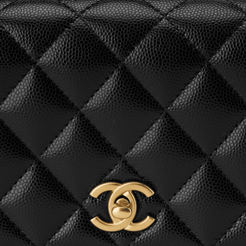 Сумка через плечо Chanel Quilted Leather Shoulder Bag Black - изображение 5