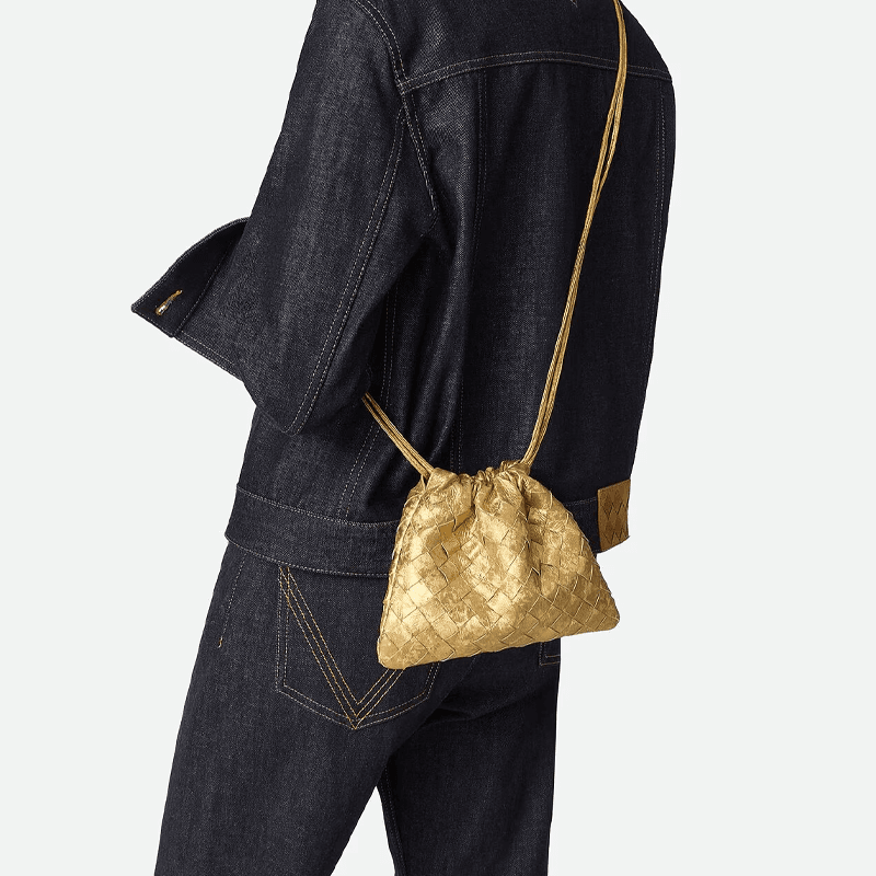 Сумка через плечо Bottega Veneta Dustbag Intreccio - изображение 5