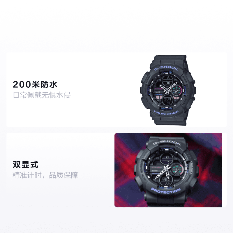 Часы CASIO G-SHOCK YOUTH GST GMA-S140-8APR - изображение 2