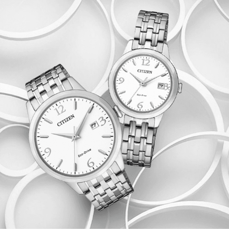 Часы CITIZEN 50 40mm EW2230-56A+BM7300-50A - изображение 4