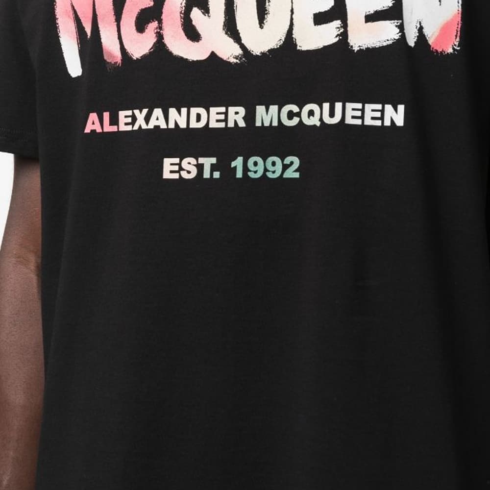Футболка Alexander McQueen SS23 LogoT — фото 5