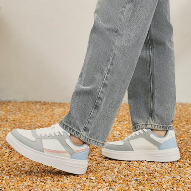 Кроссовки Aokang Casual Low-Top Sneakers Black White - изображение 5