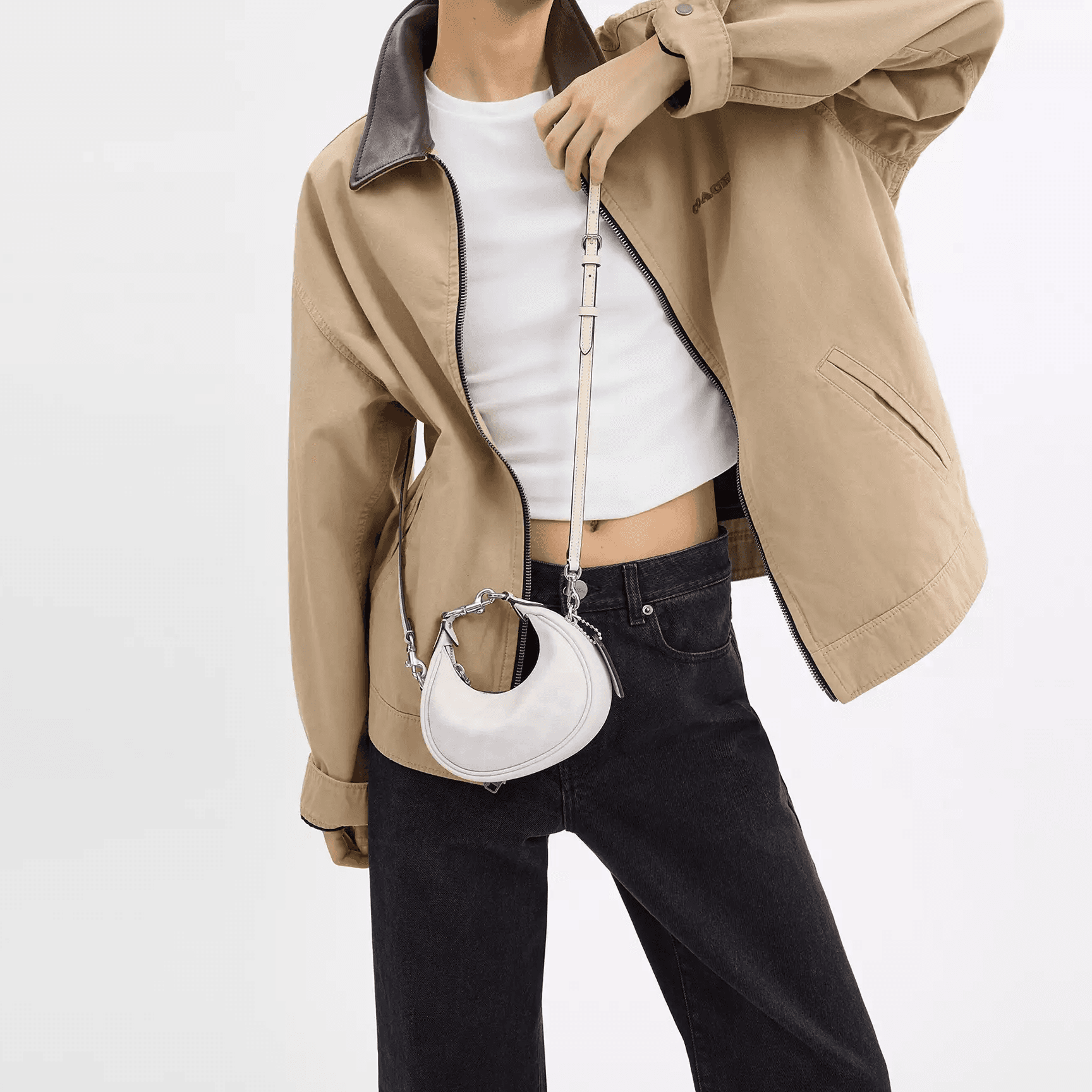 Сумка COACH Jonie 15 Chalk White - изображение 8