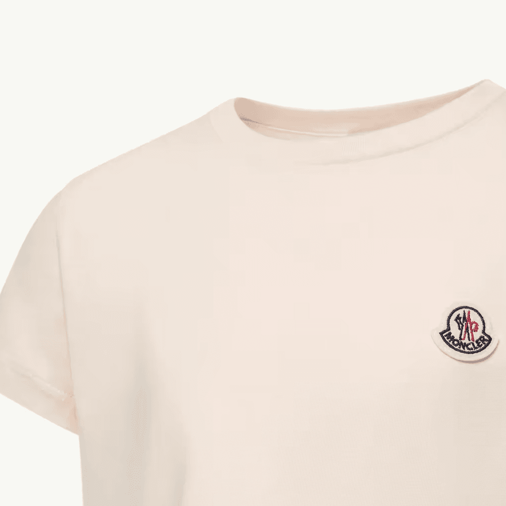 Футболка Moncler T Logo Patch 3 - изображение 4