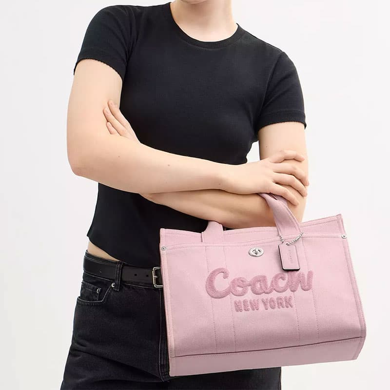 Сумка COACH Tote Bag Large Pink - изображение 6