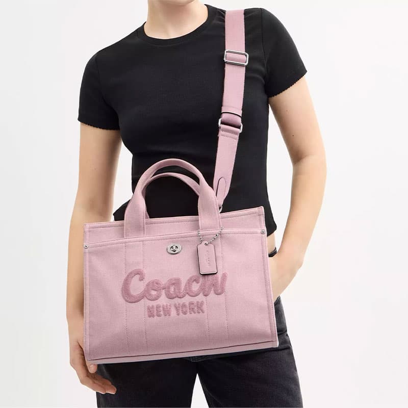 Сумка COACH Tote Bag Large Pink - изображение 8