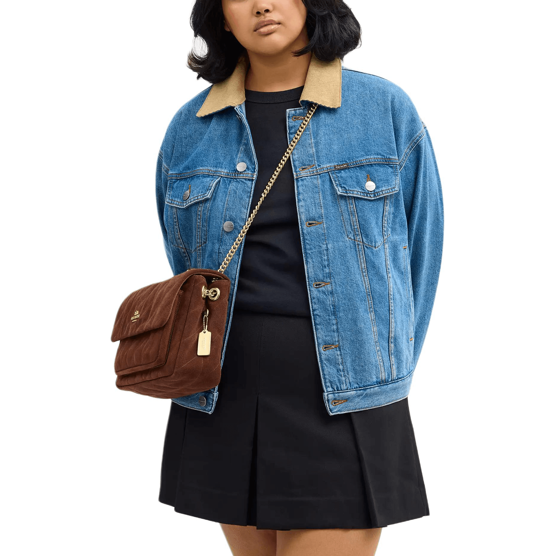 Сумка через плечо COACH Crossbody Elodie 29 - изображение 7