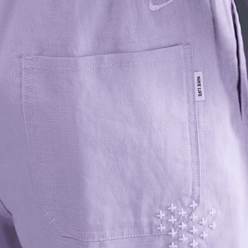 Шорты Nike Life Shorts Purple - изображение 5