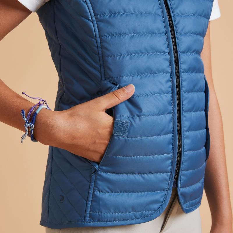 DECATHLON Жилет FOUGANZA Синий Детский Возраст 3-7 лет - изображение 4