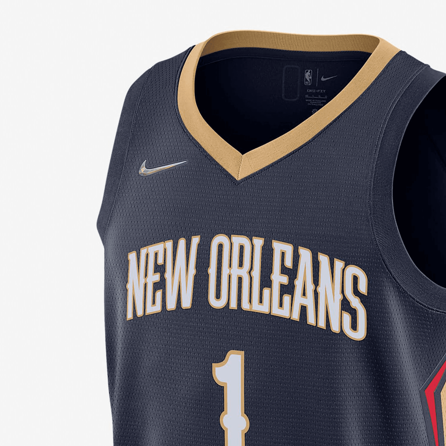 Баскетбольная майка Nike NBA SW 1 - изображение 3