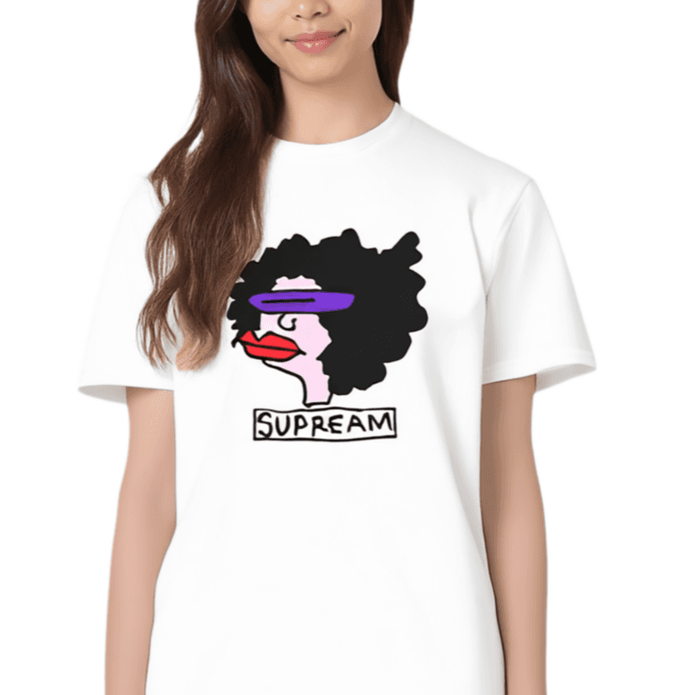 Футболка Supreme FW17 Gonz Tee White - изображение 2