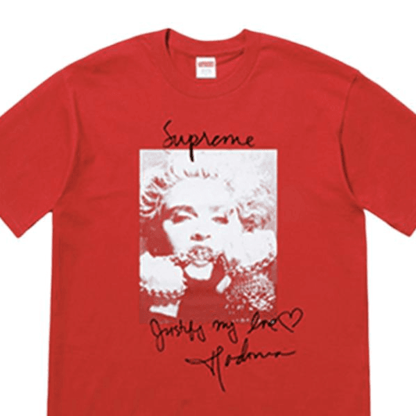 Футболка Supreme FW18 Madonna Tee Red - изображение 3