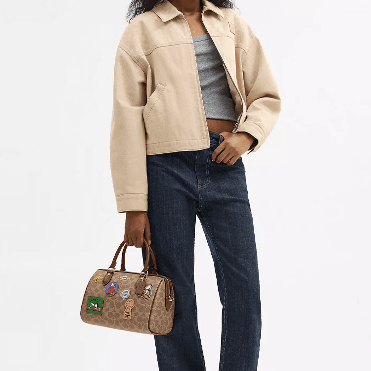 Сумка COACH x PEANUTS Rowan 25 - изображение 5