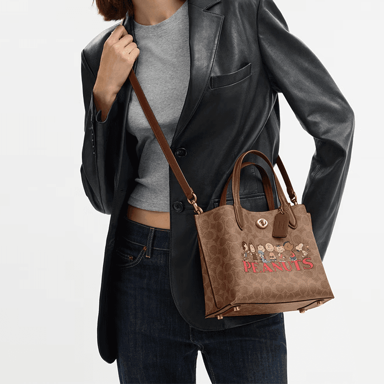 Сумка COACH x PEANUTS Willow 24 - изображение 6