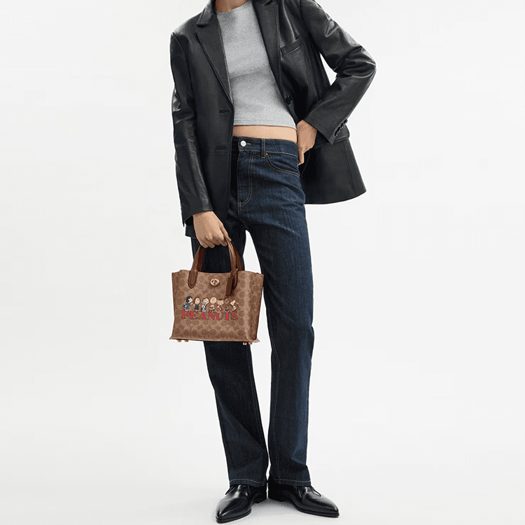 Сумка COACH x PEANUTS Willow 24 - изображение 5