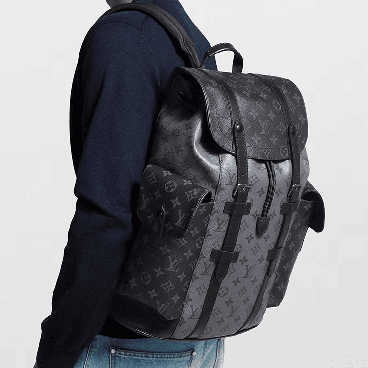 Рюкзак Louis Vuitton Christopher MM Black - изображение 12