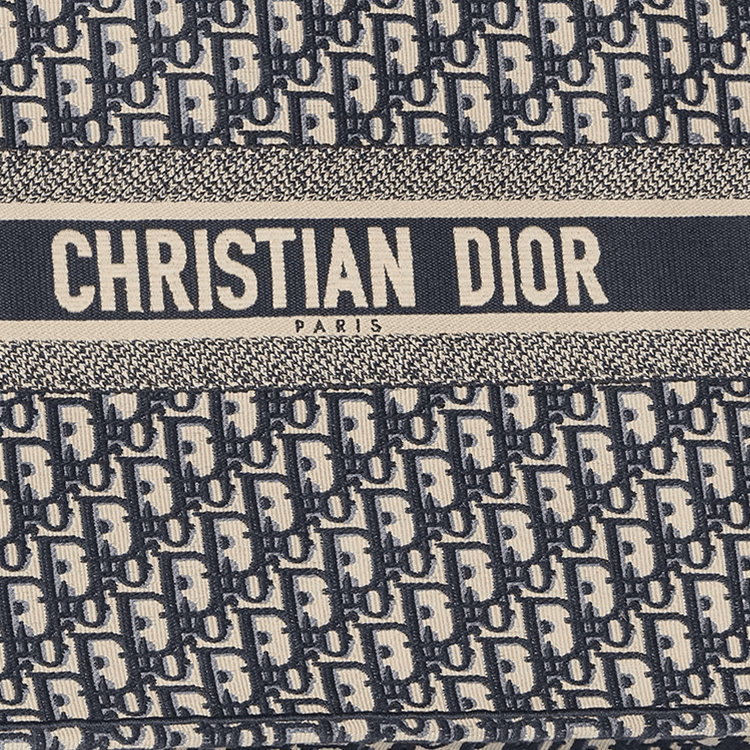 Сумка Dior Book Tote Denim Blue - изображение 4