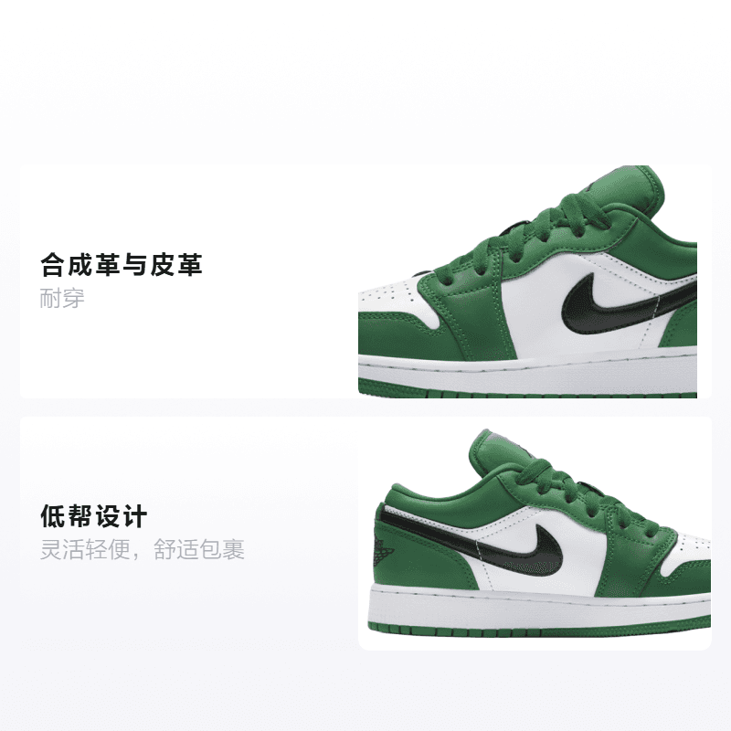 Кроссовки для баскетбола Jordan Air Jordan 1 Low GS - изображение 2