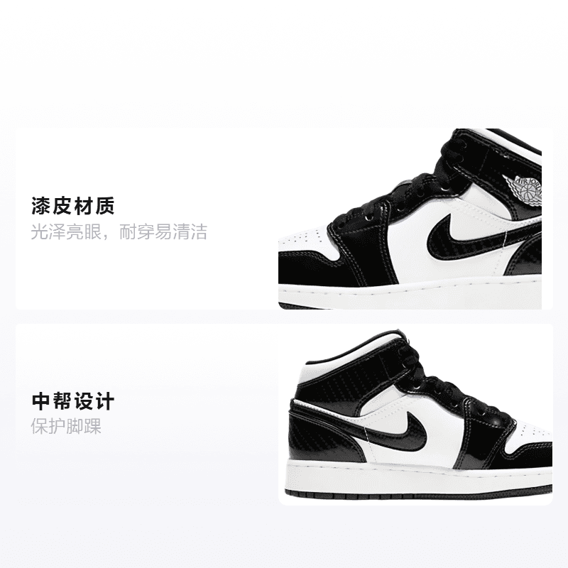 Кроссовки для баскетбола Jordan Air Jordan 1 Mid SE "All-Star Weekend" GS - изображение 2