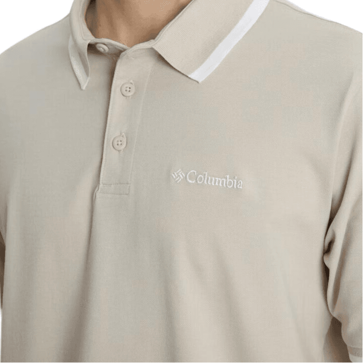 Поло Мужская поло Columbia co-brand серого цвета - изображение 5