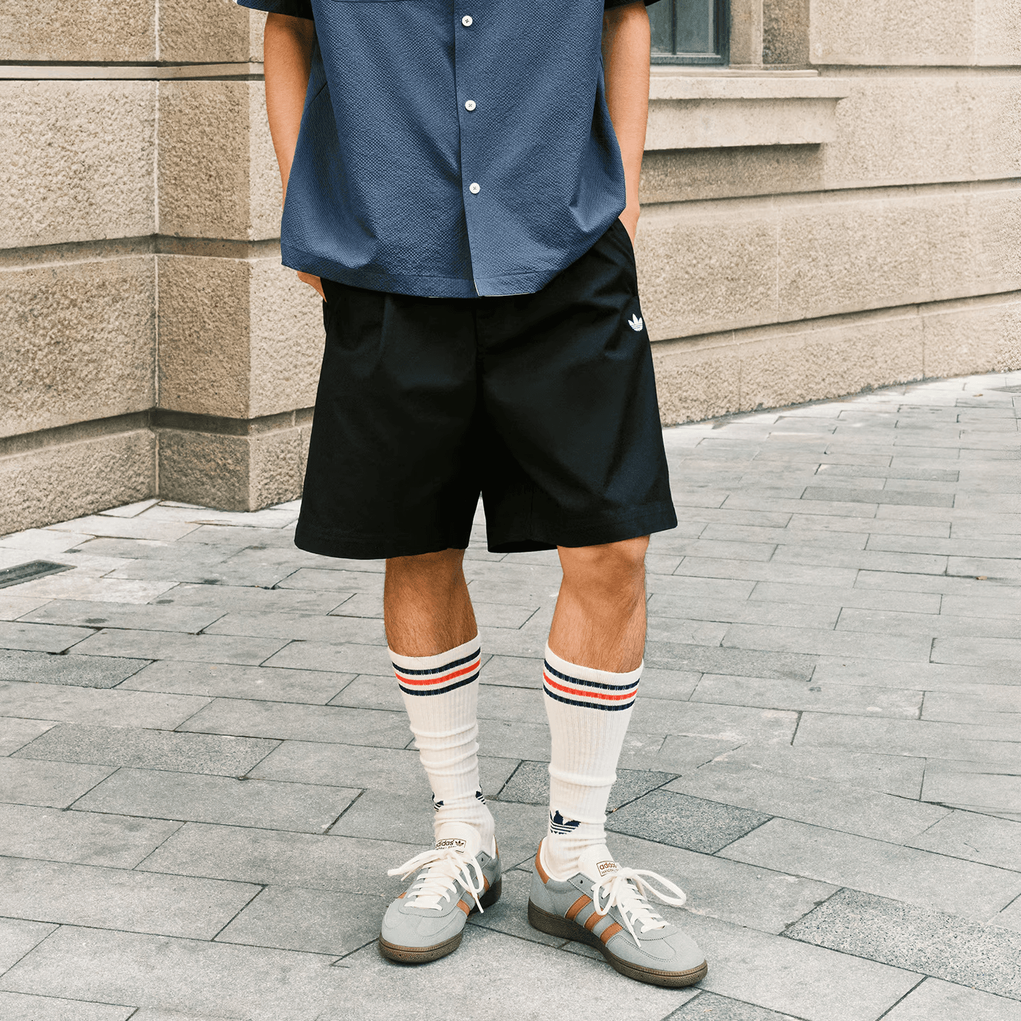 Тренировочные штаны adidas Originals SS25 Woven Shorts - изображение 3